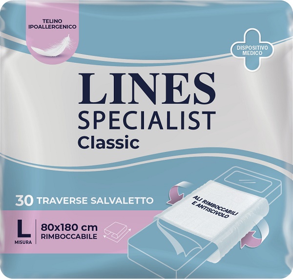 TRAVERSA LINES SPECIALIST CLASSIC 80X180 CM 30 PEZZI - farmaster.it