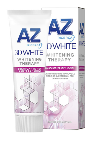 DENTIFRICIO AZ 3D WHITE THERAPY DENTI SENSIBILI 75 ML - farmaster.it