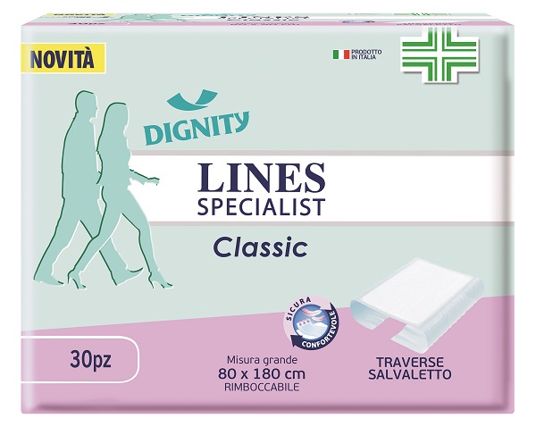 TRAVERSA LINES SPECIALIST CLASSIC 80X180CM TP 30 PEZZI - farmaster.it