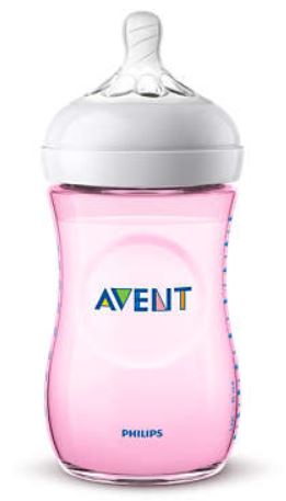 AVENT BIBERON NATURAL PP 260ML ROSA SINGLE PACK - farmaster.it