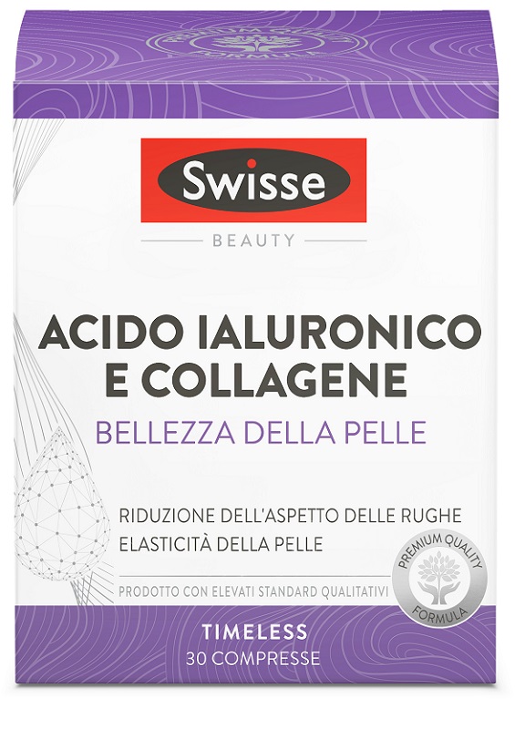 SWISSE ACIDO IALURONICO COLLAGENE BELLEZZA DELLA PELLE 30 COMPRESSE - farmaster.it
