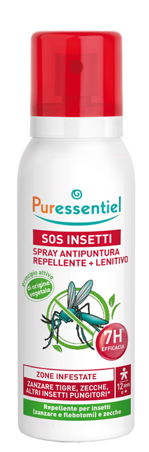 PURESSENTIEL SPRAY ANTIPUNTURA SOS INSETTI PMC 75 ML - farmaster.it