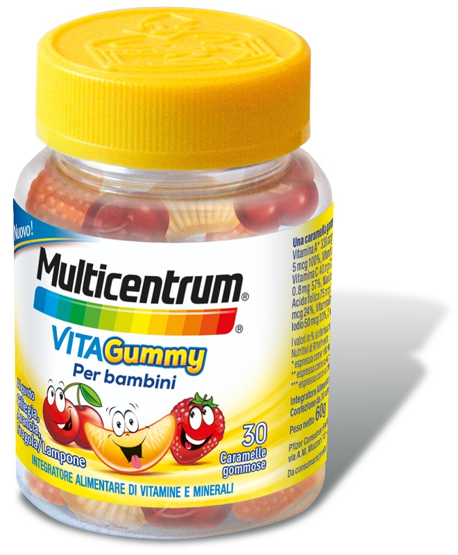 MULTICENTRUM VITAGUMMY 30 CARAMELLE GOMMOSE - farmaster.it