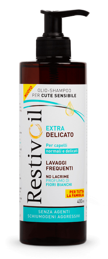 RESTIVOIL EXTRA DELICATO OLIO SHAMPOO PER CUTE SENSIBILE 400 ML - farmaster.it