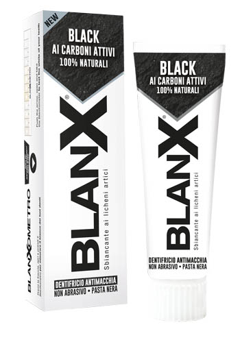 BLANX BLACK CARBONE 75 ML - farmaster.it