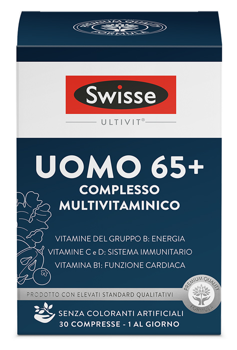 SWISSE UOMO 65+ COMPLESSO MULTIVITAMINICO 30 COMPRESSE - farmaster.it