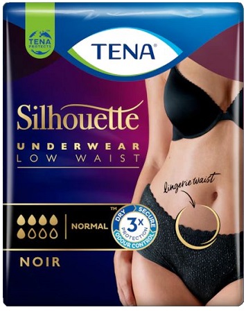 TENA SILHOUETTE NOIR M 10 PEZZI - farmaster.it