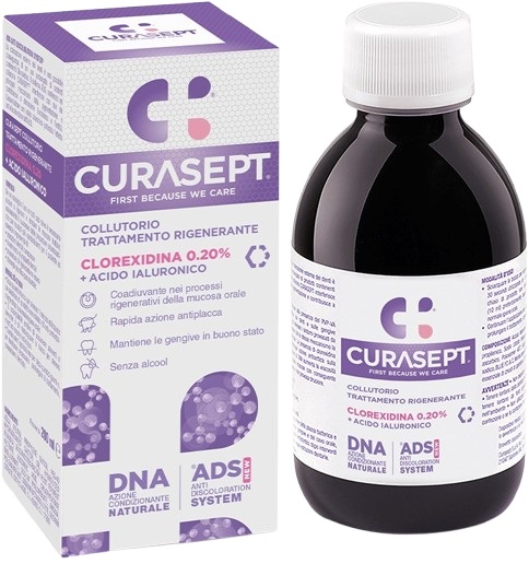 CURASEPT COLLUTORIO ADS DNA TRATTAMENTO RIGENERANTE 200 ML - farmaster.it