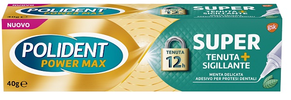 POLIDENT SUPER TENUTA+SIGILLANTE MENTA DELICATA ADESIVO PROTESI DENTALE 40 G - farmaster.it