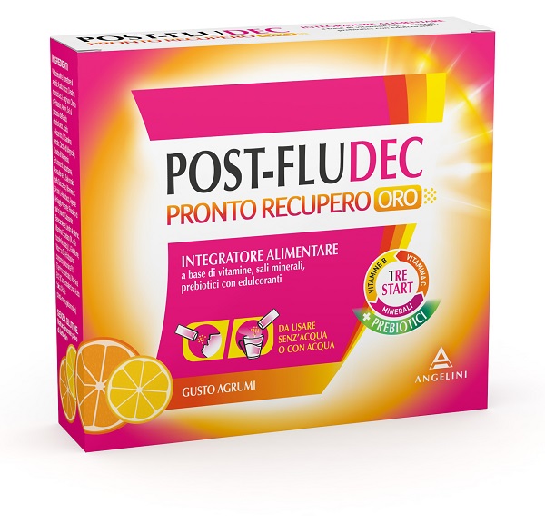 POSTFLUDEC AGRUMI PRONTO RECUPERO ORO 12 BUSTINE - farmaster.it