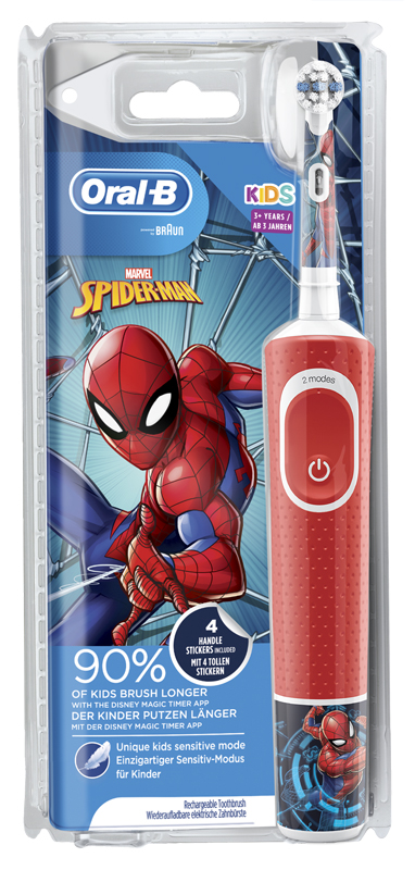 ORALB VITALITY KIDS SPIDERMAN SPAZZOLINO ELETTRICO - farmaster.it
