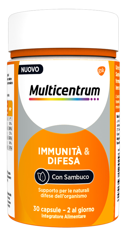 MULTICENTRUM IMMUNITA' & DIFESA 30 CAPSULE - farmaster.it