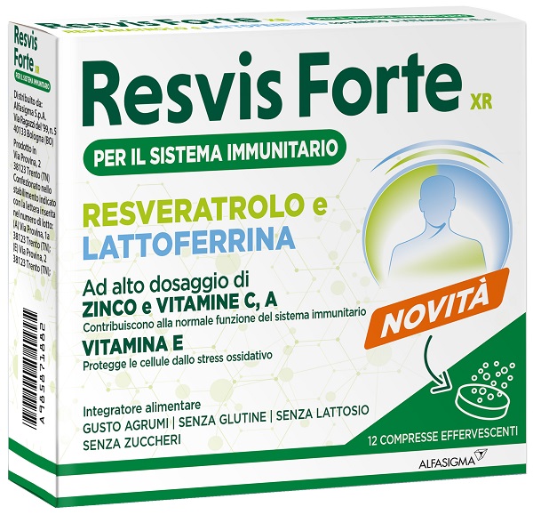 RESVIS FORTE XR 12 COMPRESSE EFFERVESCENTI - farmaster.it