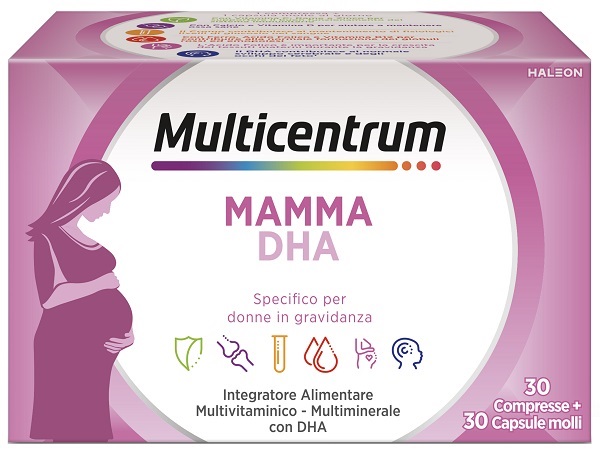 MULTICENTRUM MAMMA DHA 30 COMPRESSE + 30 CAPSULE - farmaster.it