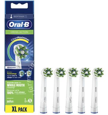 ORALB POWER REFILL EB50 CROSSACTION 5 PEZZI - farmaster.it