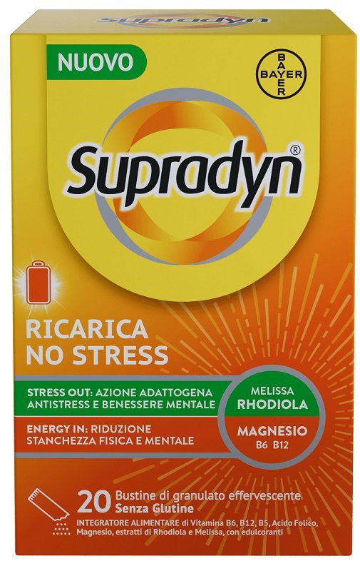 SUPRADYN RICARICA NO STRESS 20 BUSTINE - farmaster.it