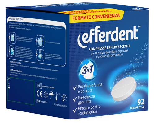 EFFERDENT 92 COMPRESSE EFFERVESCENTI - farmaster.it