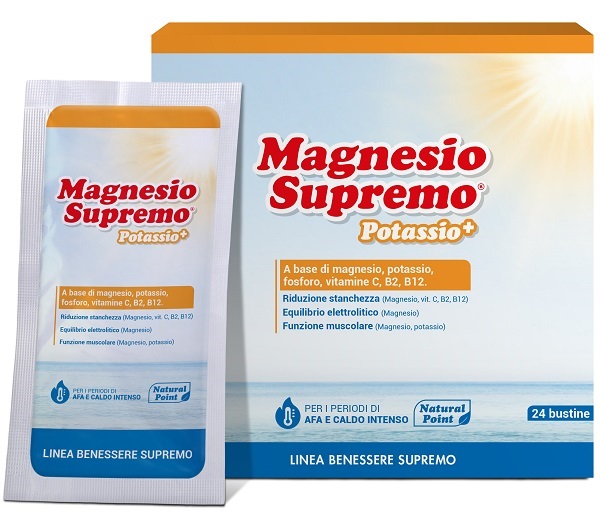 MAGNESIO SUPREMO POTASSIO+ 24 BUSTINE - farmaster.it